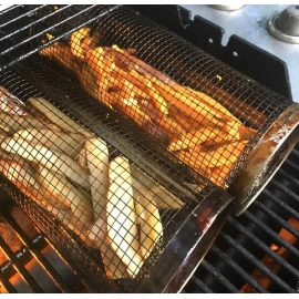 Stainless Steel Grill Outdoor Picnic Camping Barbecue Cooking Supplies Leakproof