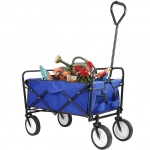 Garden Carts Outdoor Camping Cart with Wheels Garden Supplies Folding Cart Picnic 