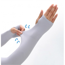 Cycling Sleeve Warmer Women Men Sports Sleeves Sun UV Protection Hand Cover support 