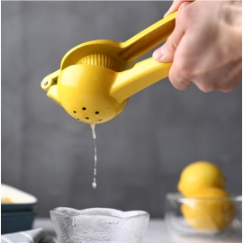 Kitchen  Portable  Lemon Squeezer Aluminum Alloy Hand Pressed Orange Fruit Juicer