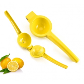 Kitchen  Portable  Lemon Squeezer Aluminum Alloy Hand Pressed Orange Fruit Juicer