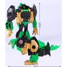 Robot Dinosaur Car Deformation Car Toys Inertial Sliding Car Automatic Transform Toy Boys 