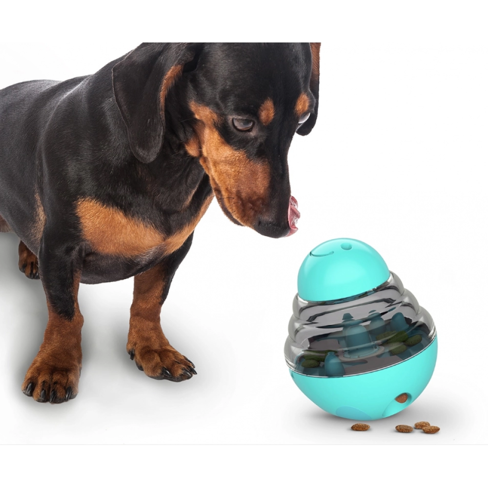 Toy For A Dog Food Dispenser Toy Dog Feeder Funny Pet Shaking Leakage Food Toy For A Dog Food Dispenser Toy Dog Feeder Funny Pet Shaking Leakage Food
